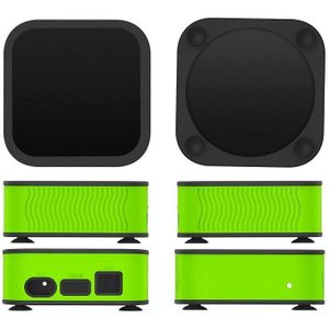 T7 Set-Top Box Siliconen Case Anti-Drop Stofdichte Beschermende Mouw voor Apple TV 4K (Luminous Green)
