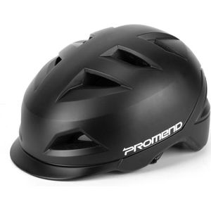 Promend 12H19 Zomer Cool Motorfiets Rijden Halfhelm Helm Buiten Off-Road Helm met Tail Light  Grootte: Code