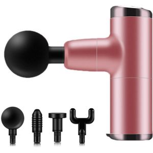 Mini USB-spier ontspannende fascia massager  specificatie: knopversie (328 roze)