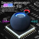 H52 Waterdichte Stereo Draadloze Bluetooth-luidspreker met kleurrijke lichtondersteuning USB / TF / AUX