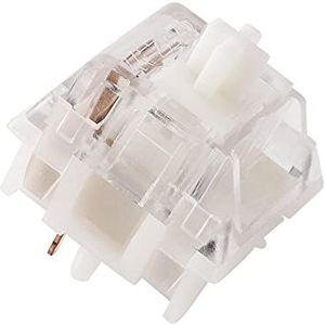 GAZZEW BOBA U4 Switch, Stille Tactiele 5pin 62G 68G-toetsenwitch Met Wit & RGB Versie For Customization Mechanical Gaming-toetsenbord (Color : U4 62g RGB, Size : 70PCS)