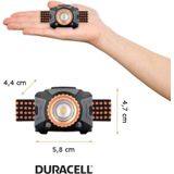 Duracell LED hoofdlamp met focus 350 lumen 3 AAA