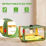 1 stks SK121 Vierkante Fly Trap Flea Trap Huisdier Huishoudelijke Flea Light Catcher (EU Plug)