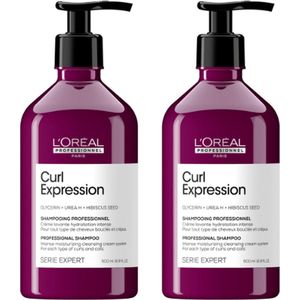 L'Oréal SE - Curl Expression Intense Moisturizing Cleansing Shampoo - 2x 500ml