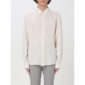 Hugo, Heren, Overhemden, Beige, Maat: XL Linnen,