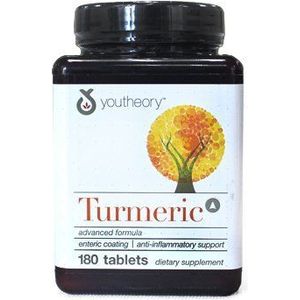YouTheory Kurkuma Geavanceerde 180 tabletten
