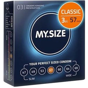MY.SIZE 3 condooms maat 4 57 mm