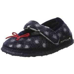 Nanga Meisjeshuisschoen Juicy Berry, donkerblauw, 34 EU