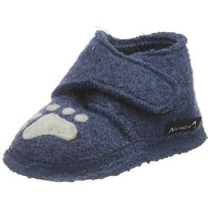 Nanga Baby jongens Little Polar Bear Slippers, blauw, 21 EU