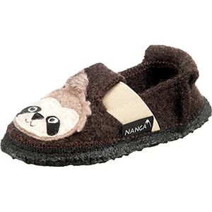 Nanga Jongens pantoffels Shaggy Sloth, bruin, 26 EU