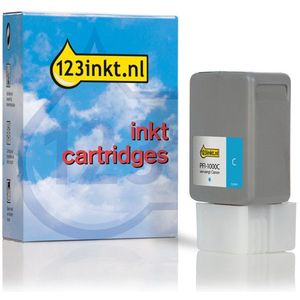 Canon PFI-1000C inktcartridge cyaan (123inkt huismerk)