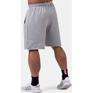 Nebbia 178- Fitness Shorts Labels Licht Grijs L