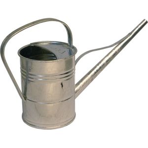 Gieter - zink - met broeskop - 1,5 liter - 39 x 13 x 24 cm