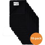 The One - Gastendoek - Zwart - 10 Stuks