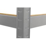 ERRO Metalen Opbergrek/Stellingkast met 5 legborden - 875kg draagkracht - (BxDxH) 90x40x180cm - 175kg per plank