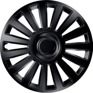 Versaco - Classic Line - Wieldoppenset - Zwart - 4 Stuks - Slagvast Kunststof