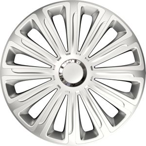 Wieldoppenset Trend Zilver 15 Inch