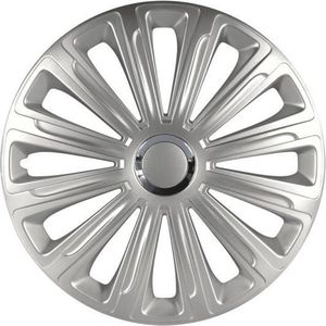 Versaco - Wieldoppenset - Silver - 15 Inch - Set van 4 Stuks