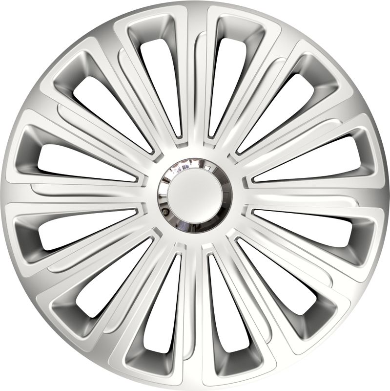 Wieldoppenset Trend Zilver 15 Inch