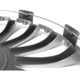 Versaco - Wieldoppenset - 4 Delig - Zwart/Zilver - Kunststof - 15 Inch