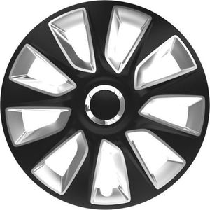 Versaco - Stratos RC - Wieldoppenset - Zwart/Zilver - Set van 4 Stuks