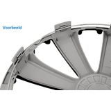 Wieldoppenset Rapide Zilver&Black 13 Inch