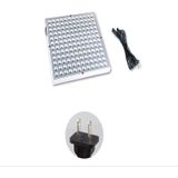 45W 144LEDs volledige spectrum plant verlichting Fitolampy voor planten bloemen zaailing teelt groeiende lampen LED Grow licht AC85-265V U.S.