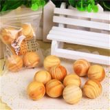 50 Pcs/10 Set Houten Anti-schimmel Motwerend Insectenwerend Natuurlijke Kamfer Ballen Houten Ballen