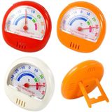 2 PCS Freezer Thermometer Indoor Outdoor Pointer Thermometer(Oranje)