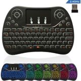 I8 Max 2 4 GHz Mini Draadloos toetsenbord met touchpad oplaadbare Fly Air Mouse Smart Game 7-kleuren achtergrondverlichting