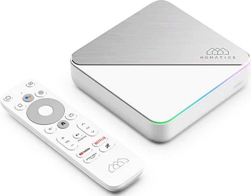 Homatics Smart Box R Plus - 4K - 4GB RAM 32GB ROM - AndroidTV - Zwart