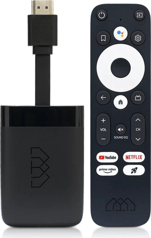 HOMATICS - Dongle R - Mediaplayer - 4K UHD - ChromeCast - Android TV 11