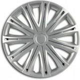 Versaco - Spark - Wieldoppenset - Zilver - 4 Delig - Slagvast Kunststof