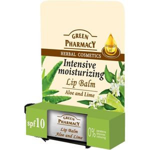 Green Pharmacy - Aloe Lip Balm - Lippenbalsem - SPF 10 - 3,6 ml