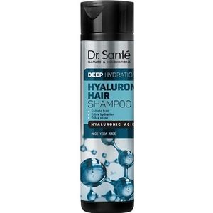 Dr. Santé Hyaluron shampoo zonder siliconen sulfaten en parabenen 250 ml Deep Heedration na keratine gladmaken