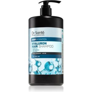 Dr. Santé Hyaluron Shampoo voor Droog en Dof Haar toevoeging van Hydratatie en Glans 1000 ml