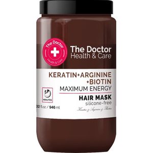 The Doctor - Keratin Haarmasker - 946 ml - Arginine - Biotin
