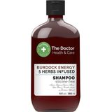 The Doctor Burdock Energy 5 Herbs Infused Shampoo voor Alle Haartypen 355 ml