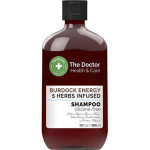 The Doctor Burdock - Energy 5 Herbs Infused Shampoo - 355 ml - Voor Alle Haartypen