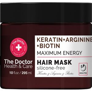 The Doctor - Keratin + Arginine + Biotin - Haarmasker - 295 ml