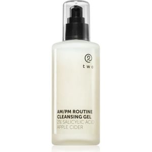 Two Cosmetics AM/PM Routine Cleansing Reinigingsgel met salicylzuur 200 ml