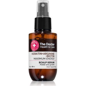 The Doctor Keratin + Arginine + Biotin Maximum Energy Hoofdhuid Serum met Keratine 89 ml
