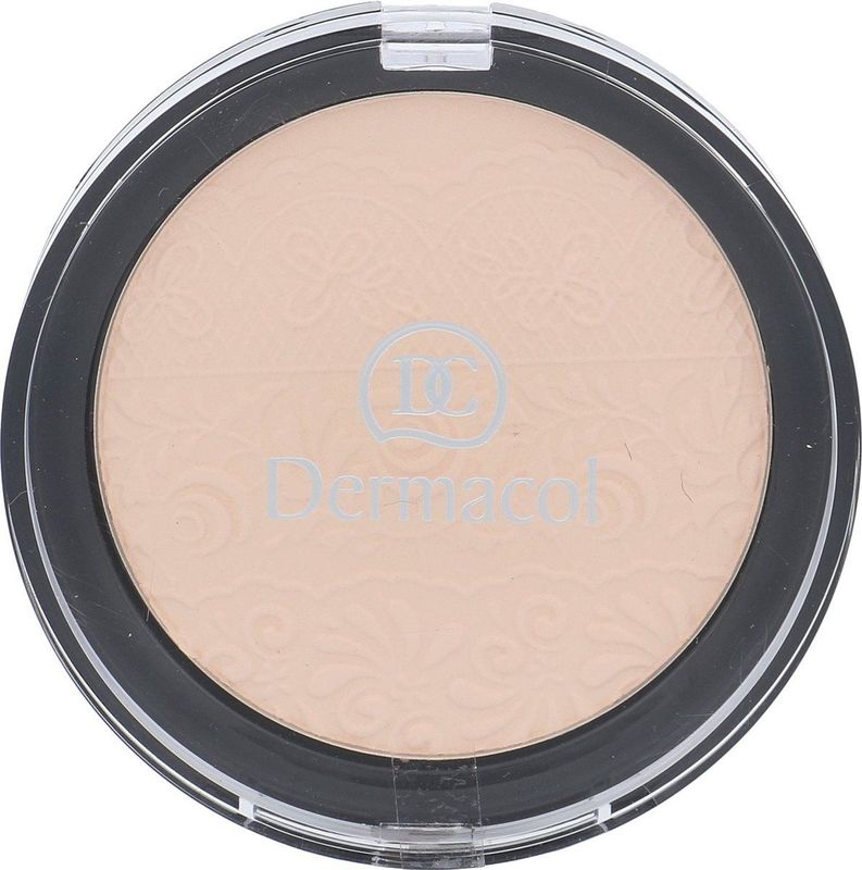Dermacol - Compact powder with embossed lace 8 ml odstín 03 -
