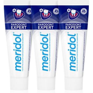 Meridol Parodont Expert Tandpasta tegen Tandvleesbloeding en Paradontitis 3 x 75 ml