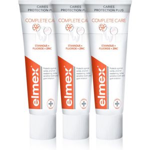 Elmex Caries Protection Complete Care verfrissende tandpasta voor Complete Tandbescherming 3x75 ml