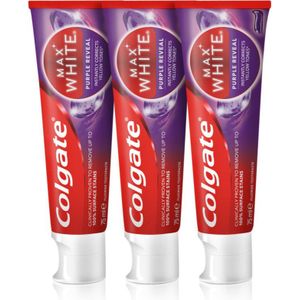 Colgate - Max White Purple Reveal - Tandpasta - 3x75 ml