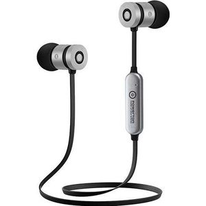 Powerone "Powerton W2" ausinės (QMWPM12REB00) (Actieve ruisonderdrukking, 4 h, Draadloze), Koptelefoon, Zilver