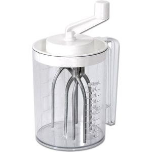 Ruhrfix - Ouderwetse Slagroomklopper - Wit - Plastic