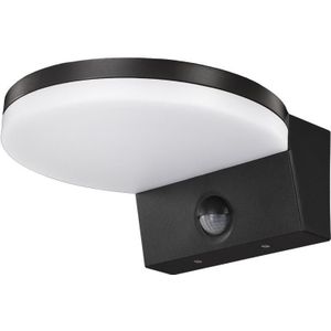 Top Light - LED Wandlamp voor buiten met sensor LED/15W/230V IP65 zwart