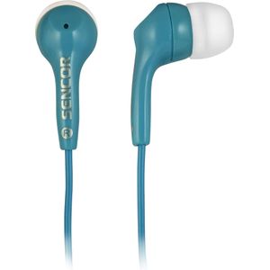Sencor - SEP 120 - Koptelefoon - Turkoois - Bedraad - 3,5 mm Jackplug